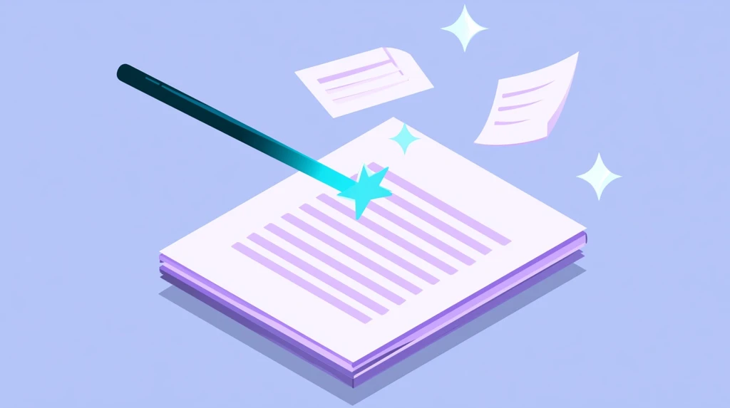 Magic wand turning a document into Wayground quiz question cards