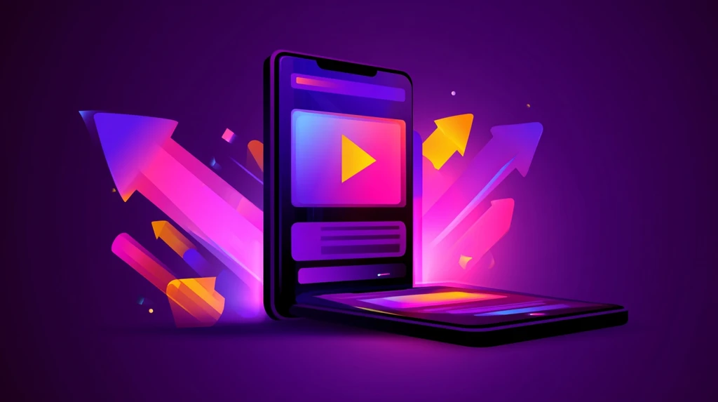 Wayground app on smartphone and tablet with download arrows
